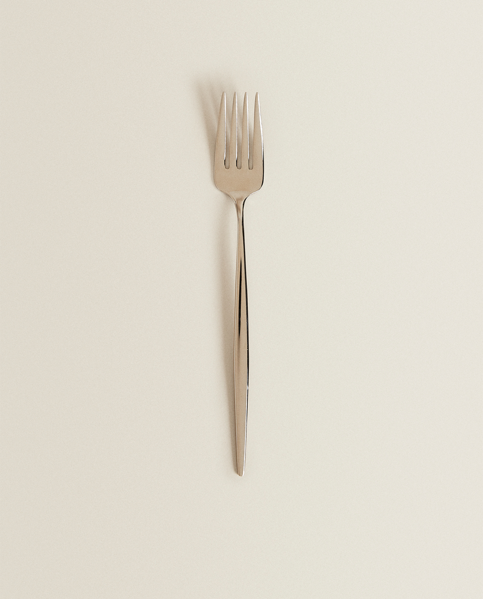 DESSERT FORK WITH EXTRA-FINE HANDLE