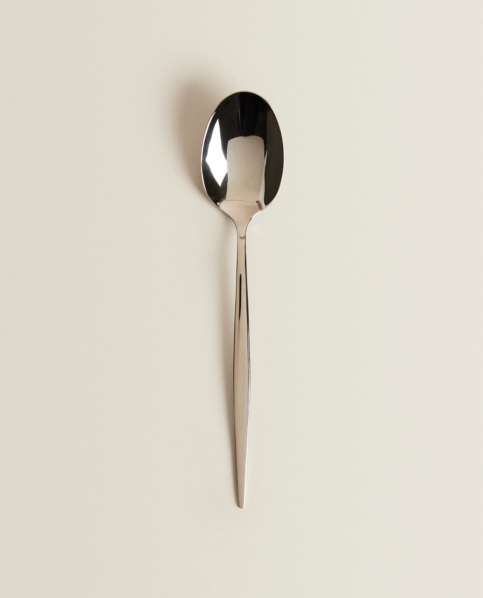 SERVING SPOON WITH EXTRA-FINE HANDLE
