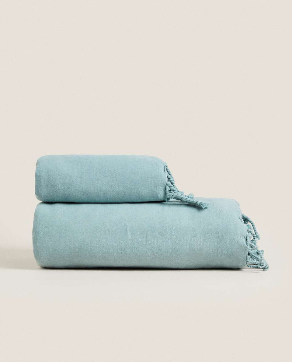 LINEN AND COTTON TOWEL