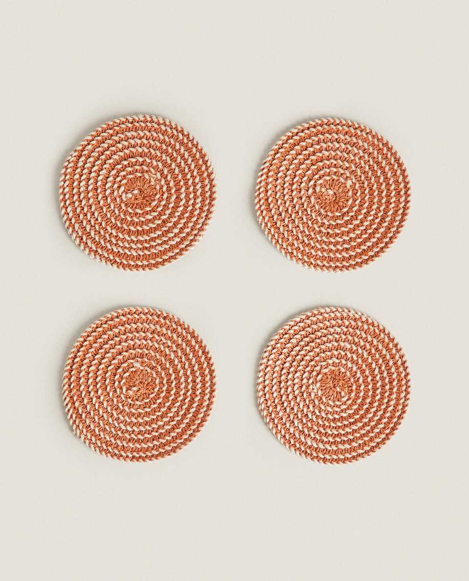 PAPER COASTERS (PACK OF 4)