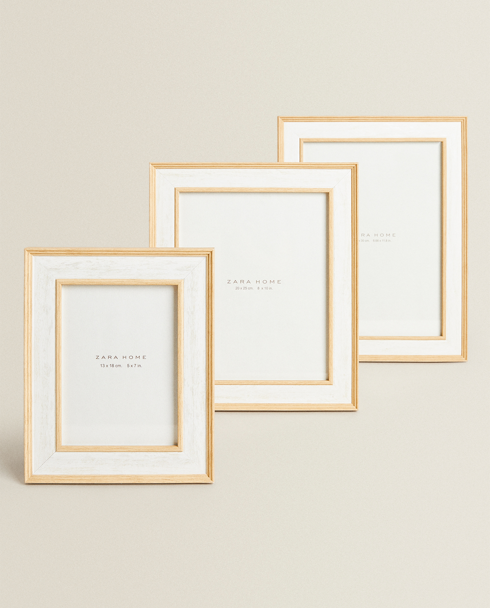 CONTRAST WOODEN FRAME