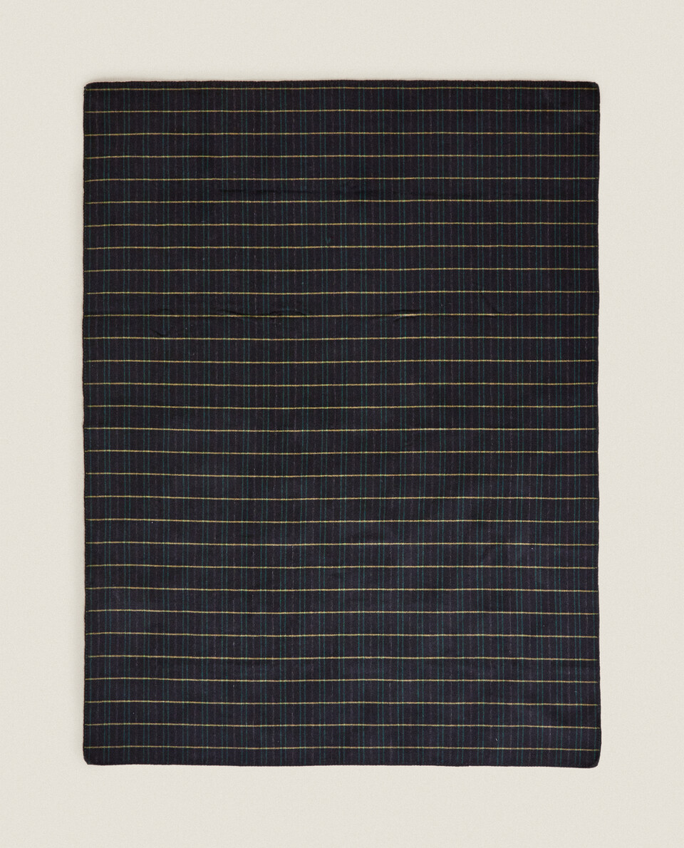 TARTAN WOOL BLANKET