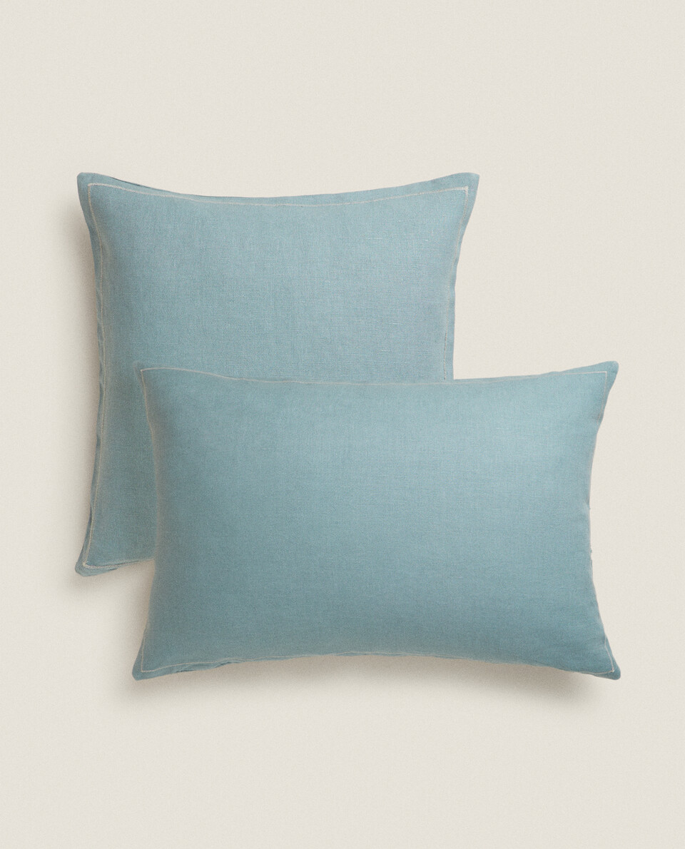 LINEN CUSHION COVER