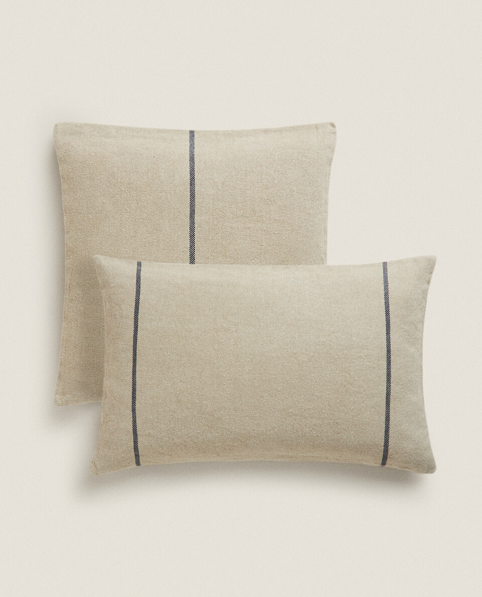 LINEN CUSHION COVER