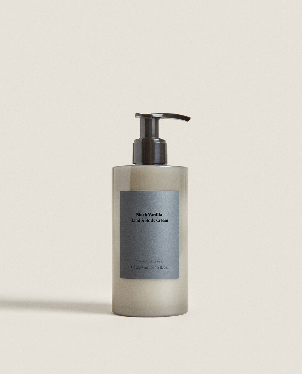 (250 ML) BLACK VANILLA HAND AND BODY CREAM