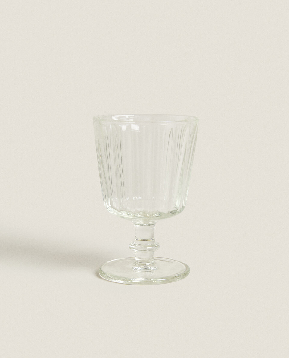浮雕玻璃杯