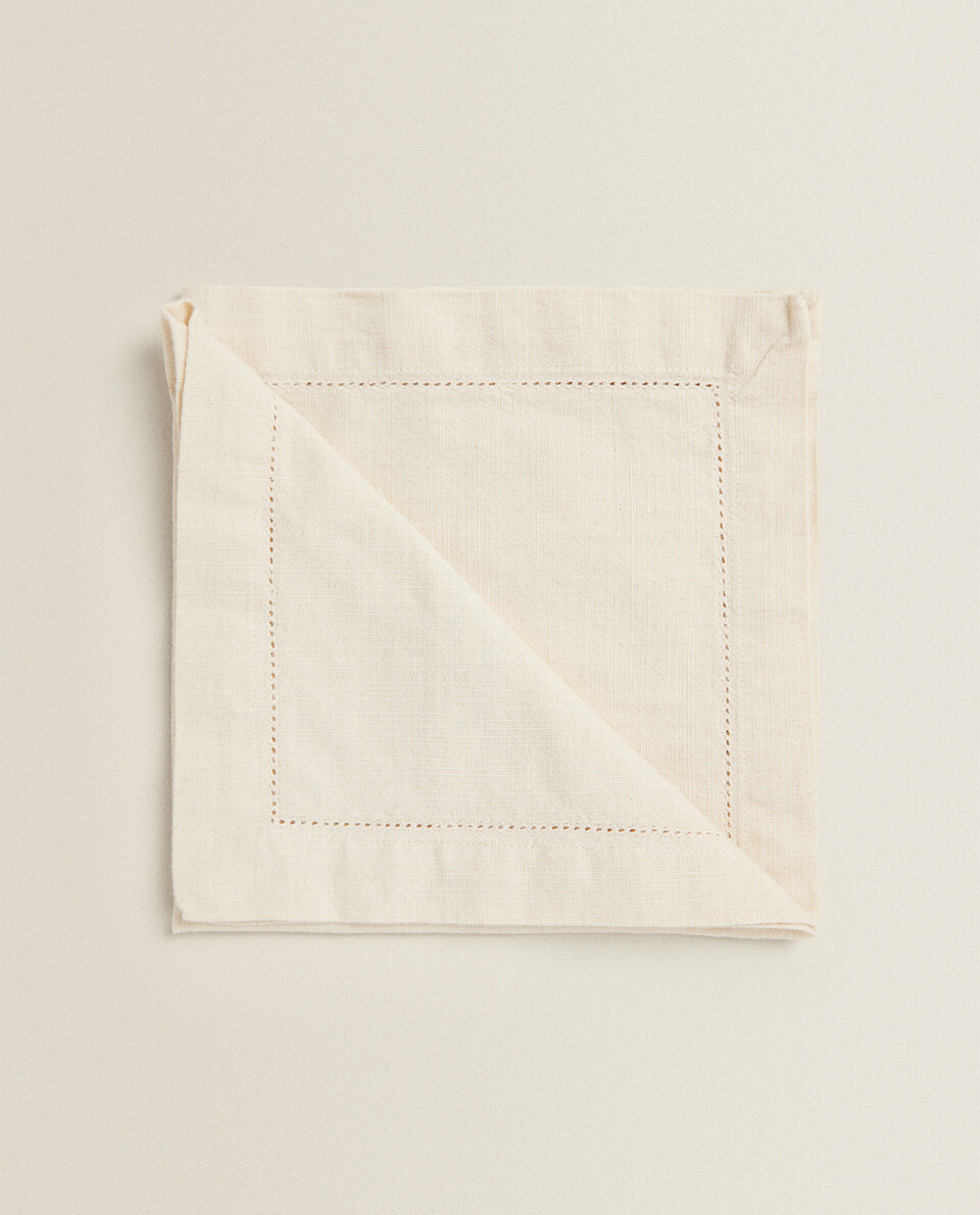花边缝线餐巾（2件套）