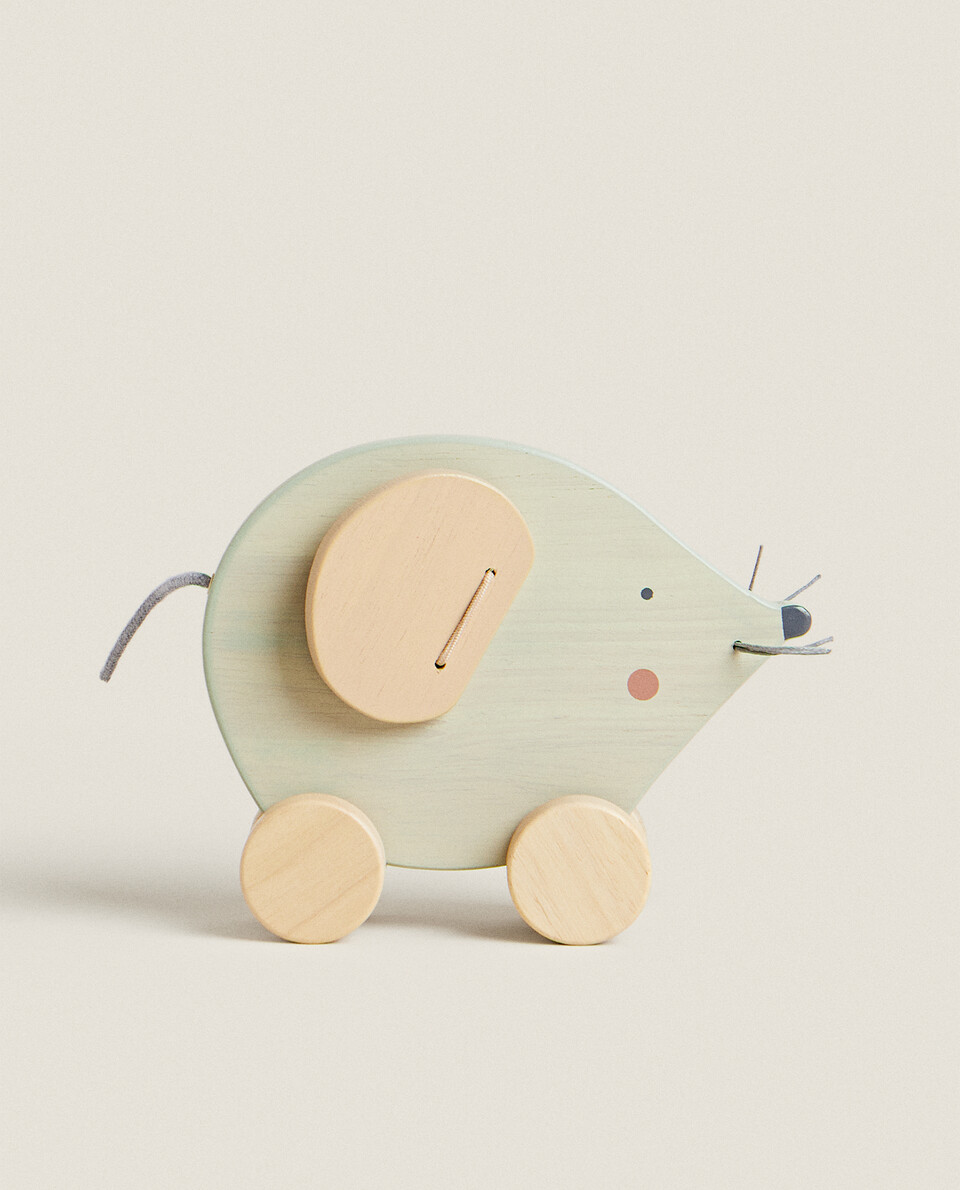 MOUSE TOY WITH WHEELS