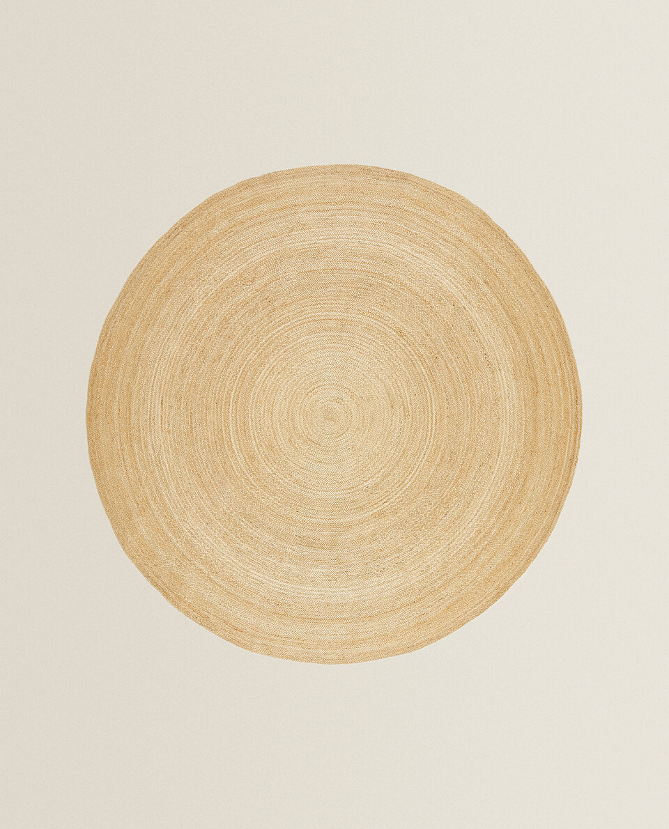 ROUND JUTE RUG