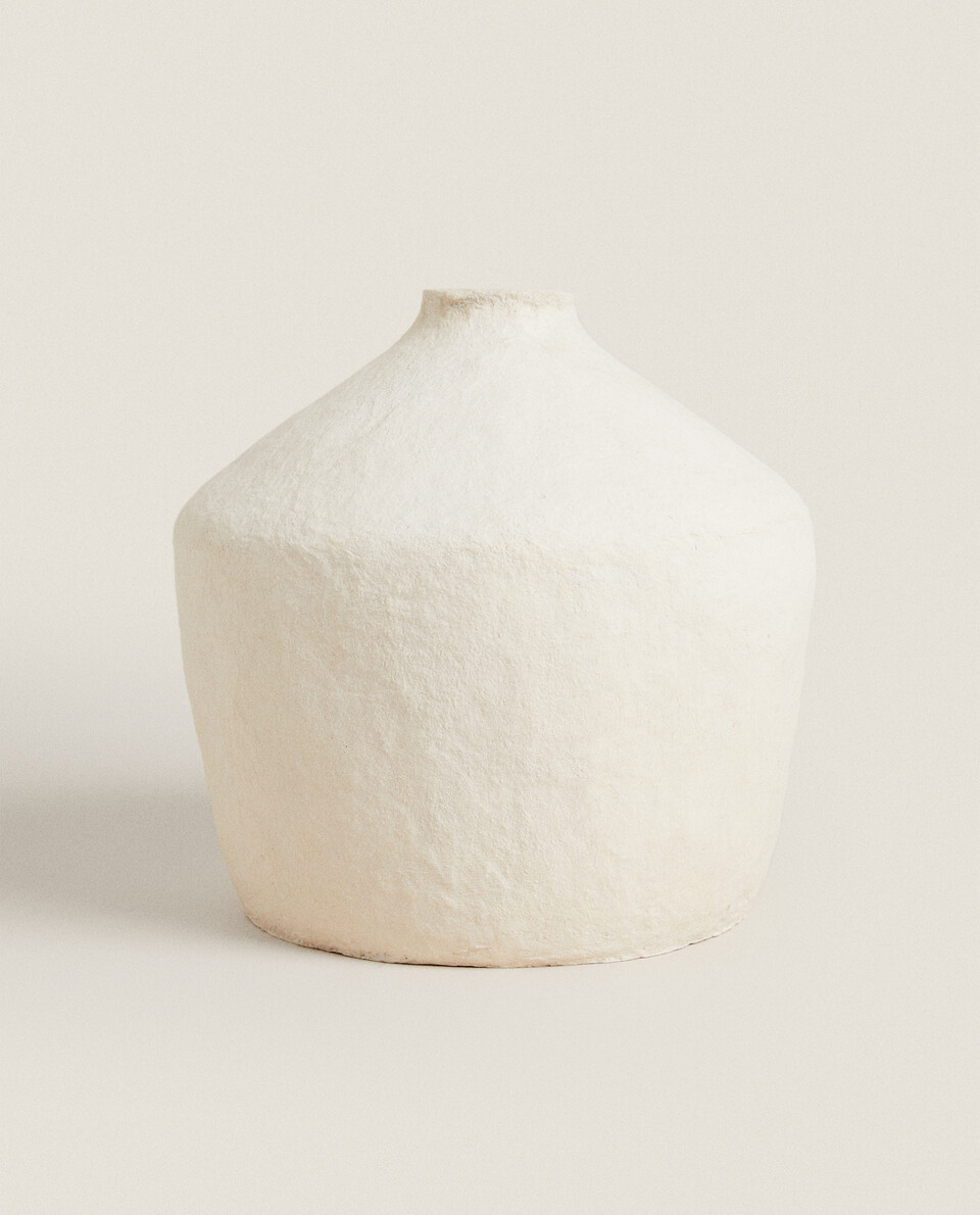 纸浆花瓶