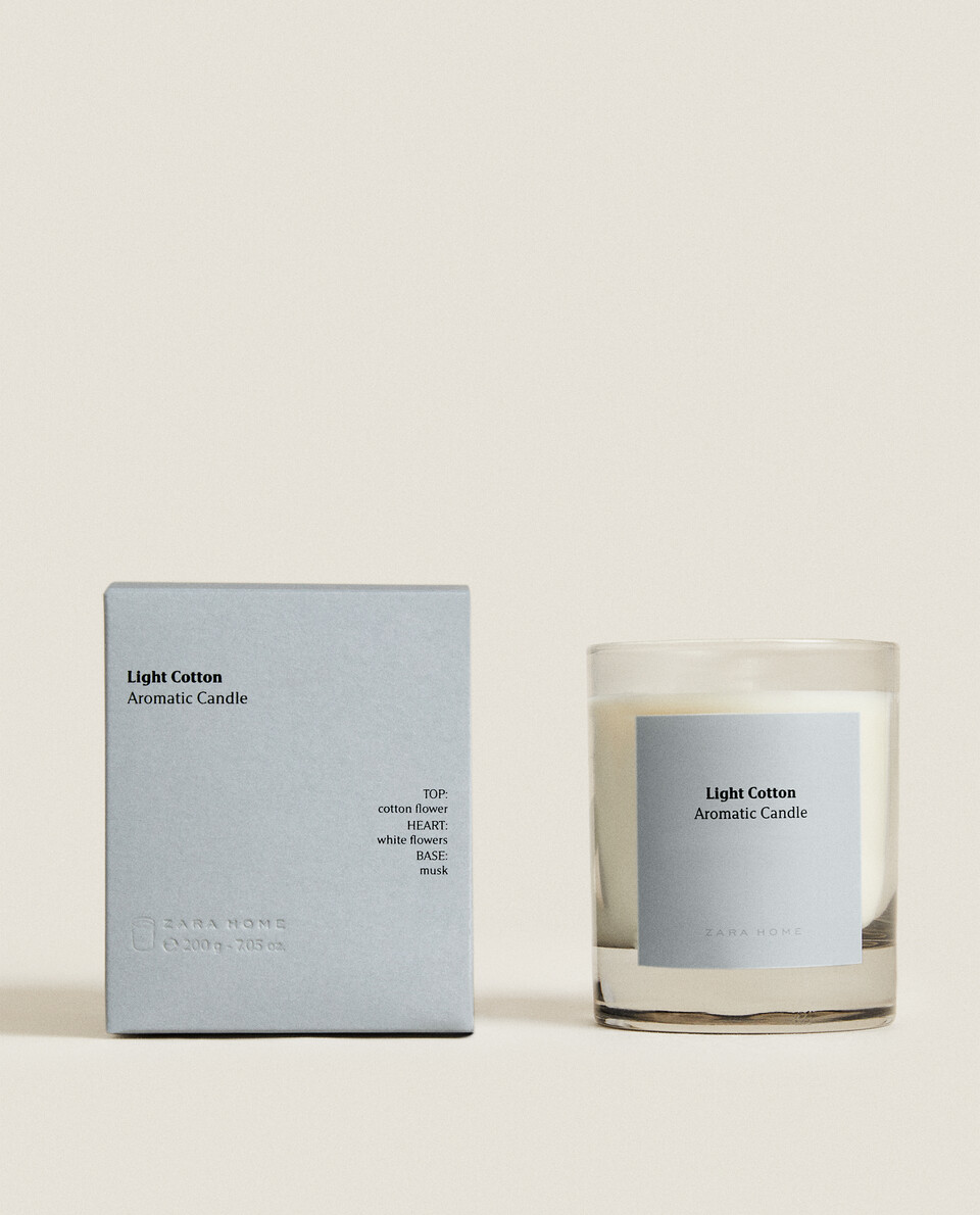（200克）“LIGHT COTTON”轻盈棉花系列香氛蜡烛