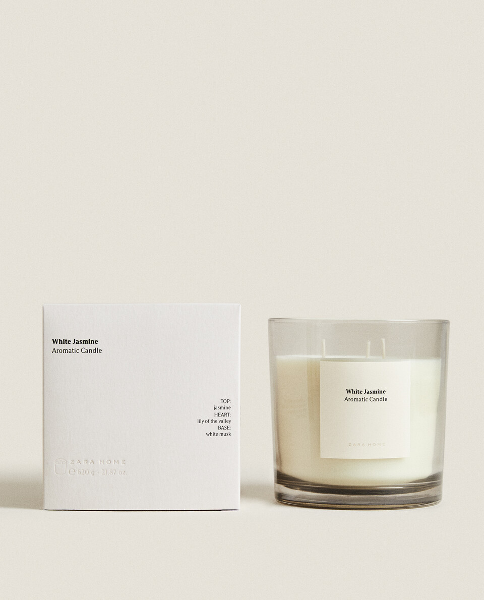 （620克）“WHITE JASMINE”白茉莉花系列香氛蜡烛