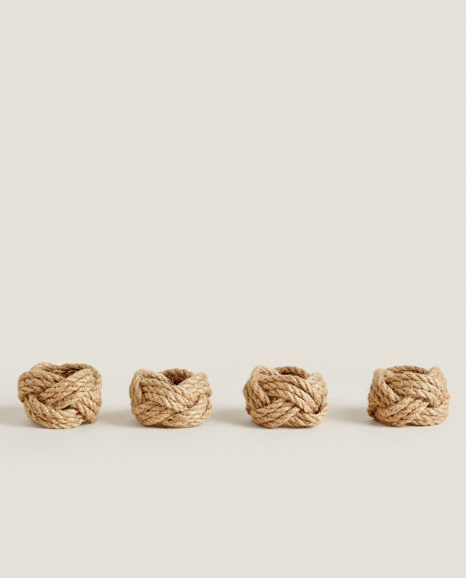 编织餐巾架（4件套）