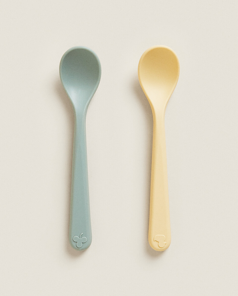 SILICONE SPOON (PACK OF 2)