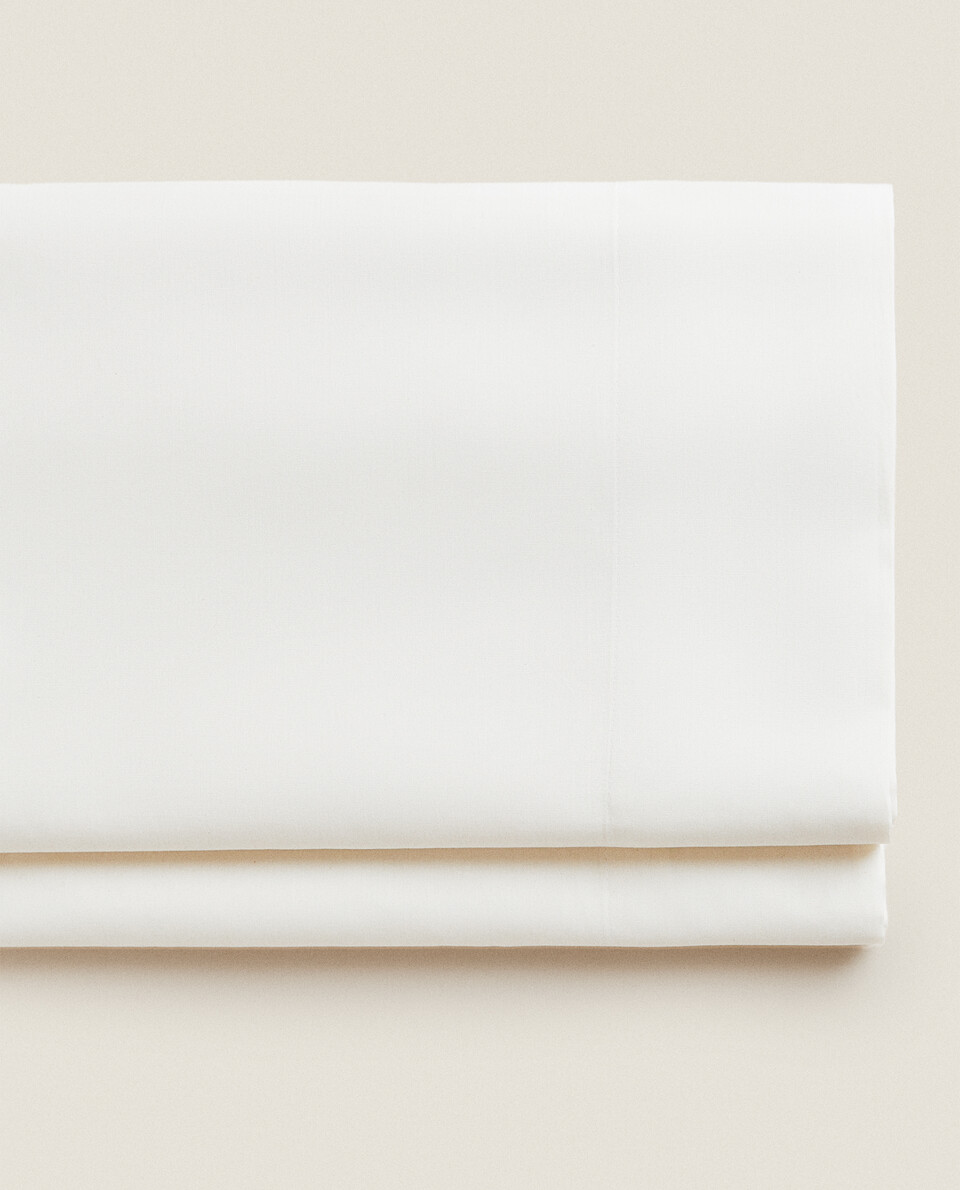 (180 THREAD COUNT) COTTON PERCALE FLAT SHEET