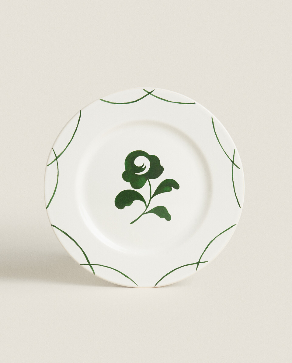 FLORAL DINNER PLATE X CABANA