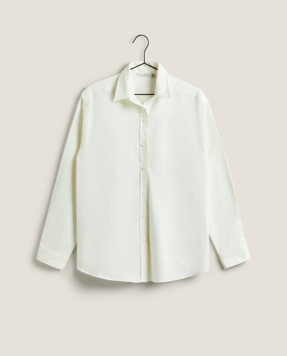 PINSTRIPE PYJAMA TOP