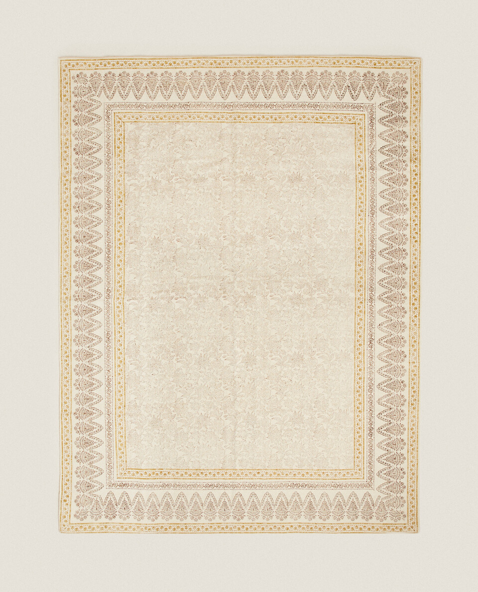 BLOCK PRINT RUG