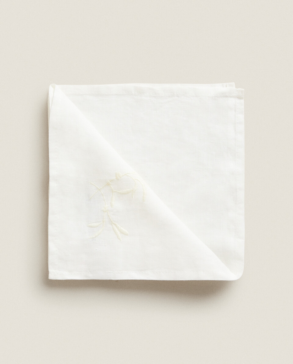 刺绣餐巾（2件装）