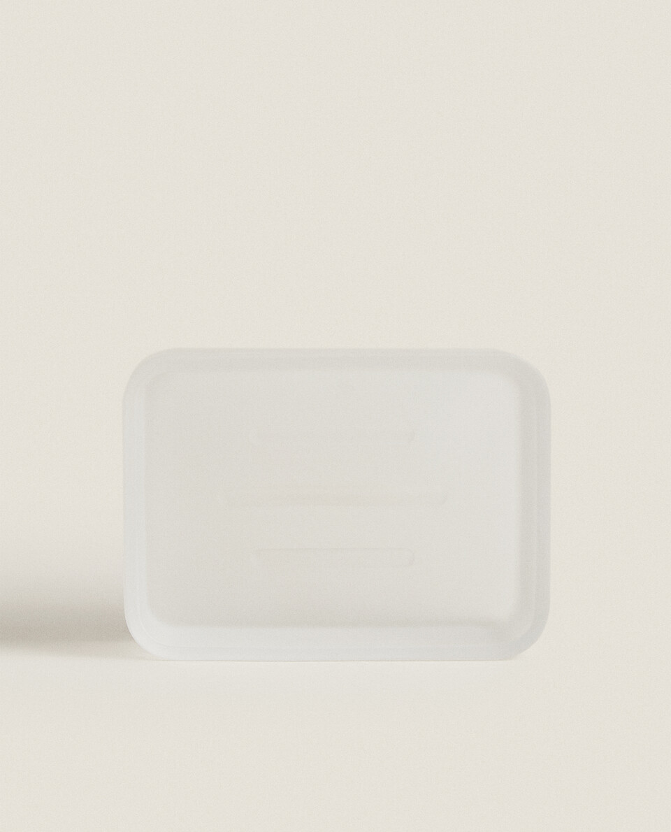 GLASS BATHROOM SOAP DISH