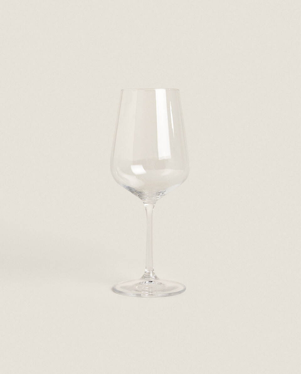PLAIN CRYSTALLINE WINE GLASS