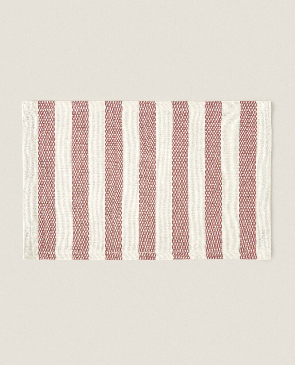 STRIPED COTTON PLACEMAT (PACK OF 2)