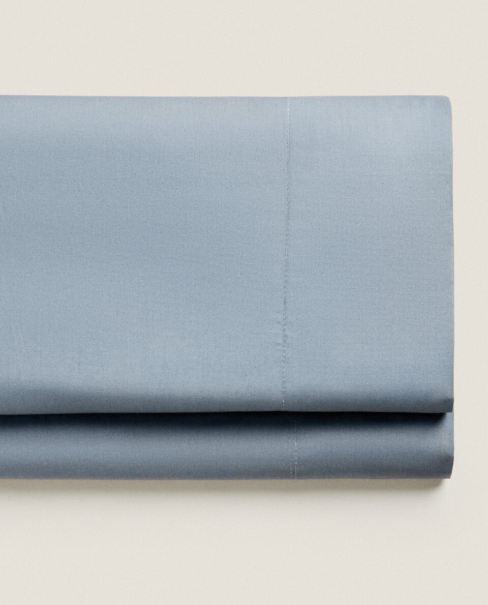 (200 THREAD COUNT) COTTON PERCALE FLAT SHEET