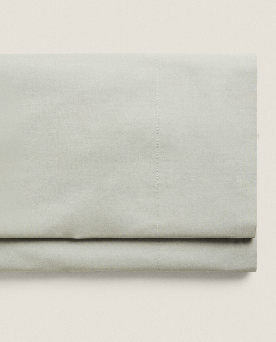(200 THREAD COUNT) COTTON PERCALE FLAT SHEET