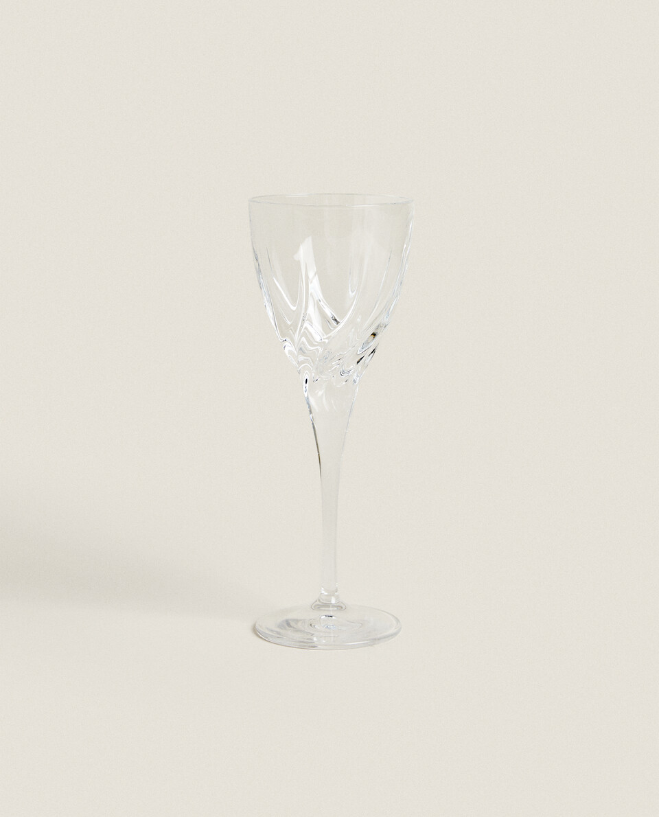 凸纹晶体玻璃杯子