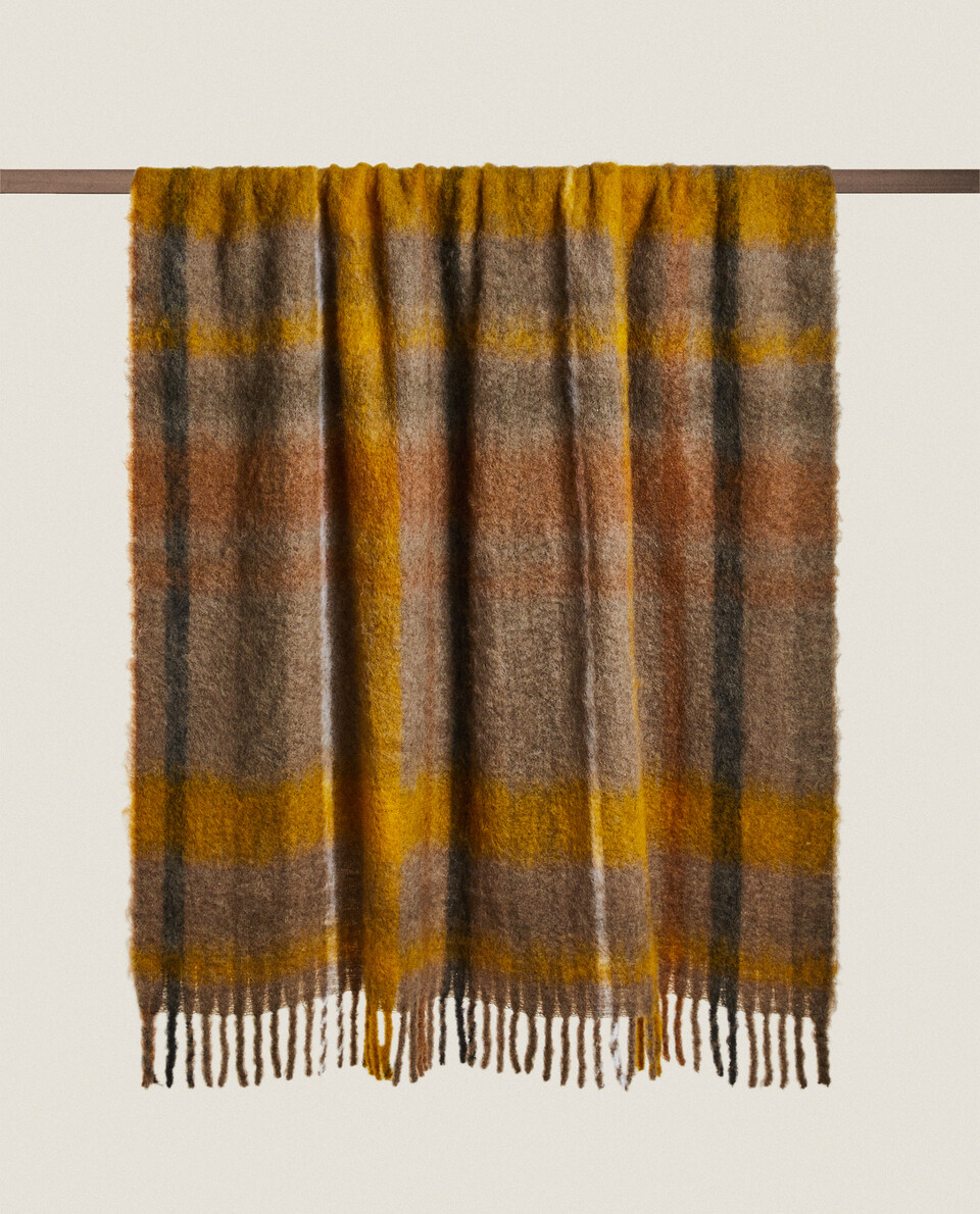 CARDED WOOL BLANKET