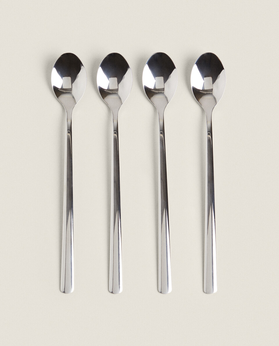 SET OF SOFT DRINK SPOONS (4 UNITS)