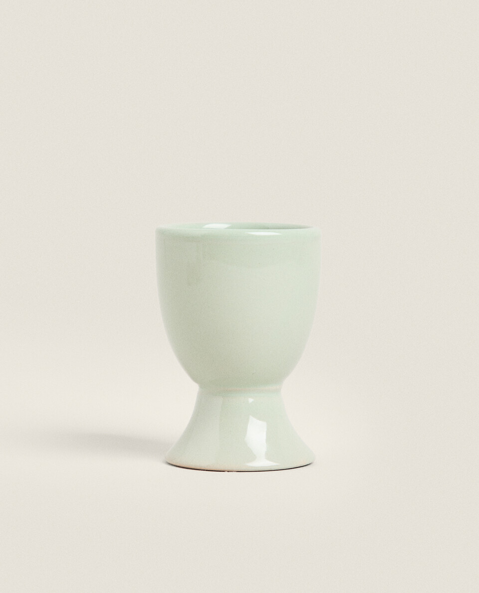STONEWARE EGG CUP
