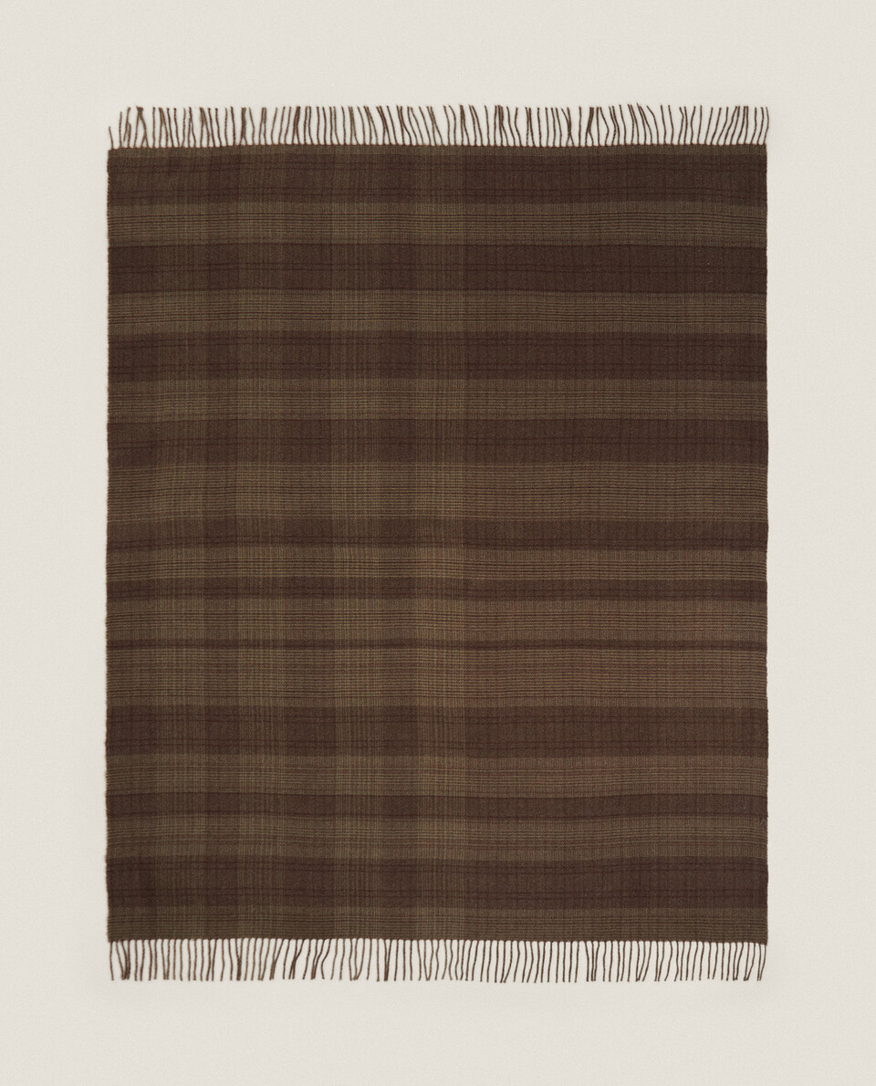 CHECK SOFT-TOUCH BLANKET