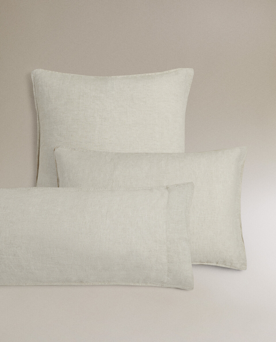 (140 GxM²) WASHED LINEN PILLOWCASE