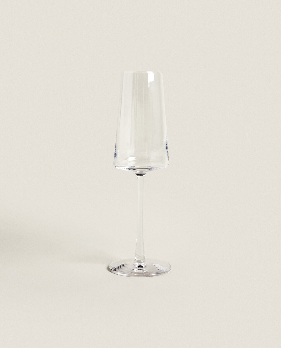 锥形晶体玻璃笛型杯