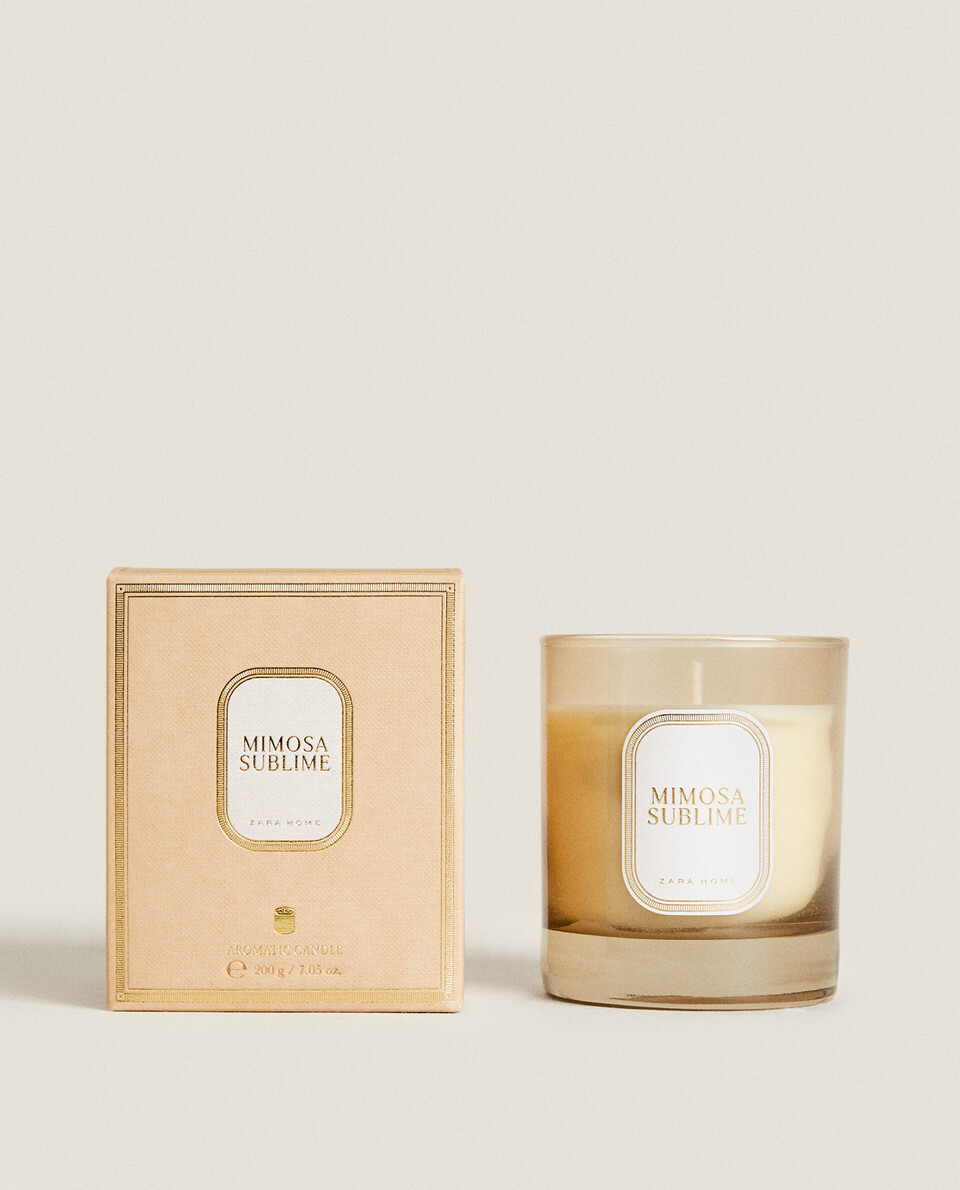 (200 G) MIMOSA SUBLIME SCENTED CANDLE