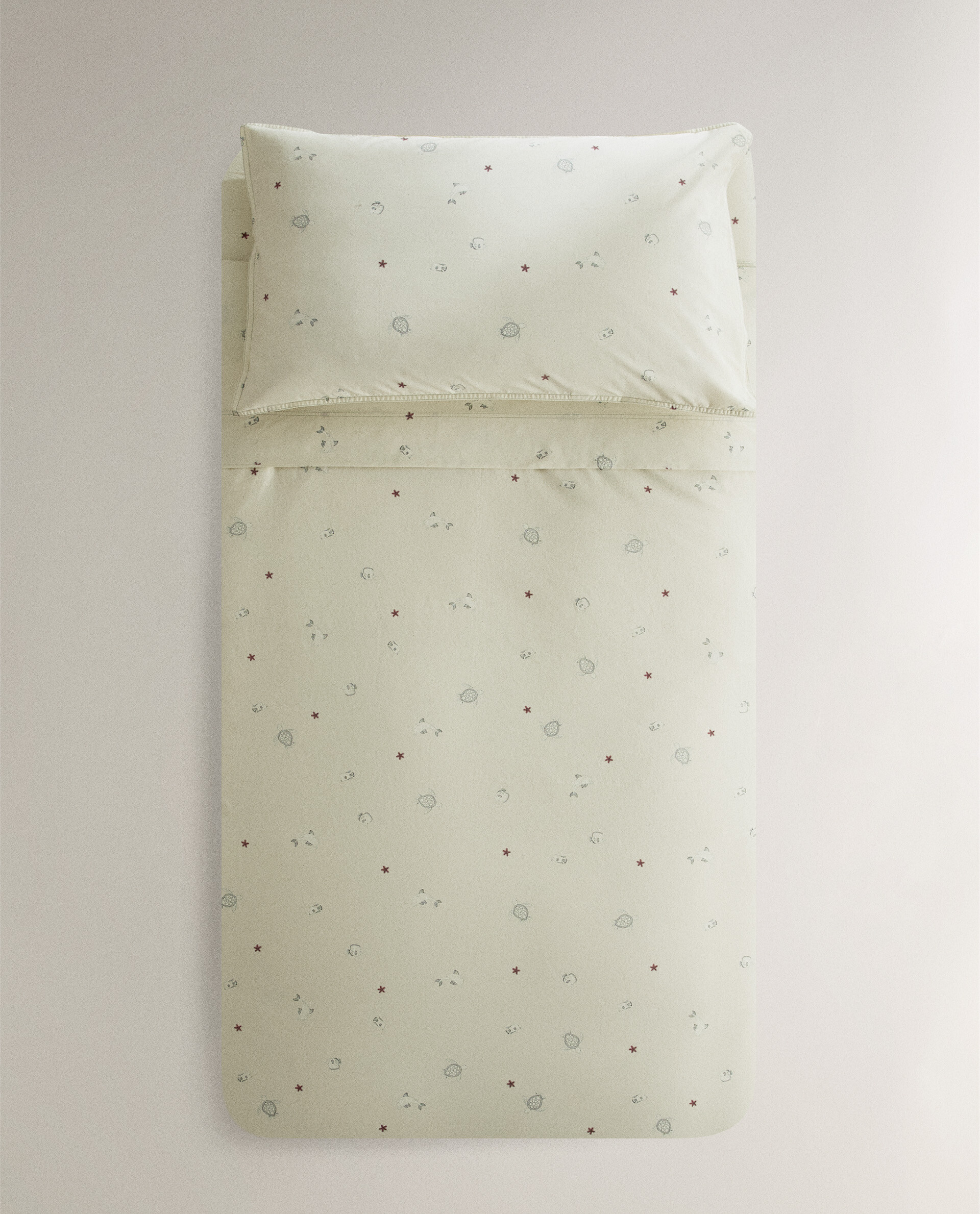 CHILDREN’S SEA PRINT DUVET COVER