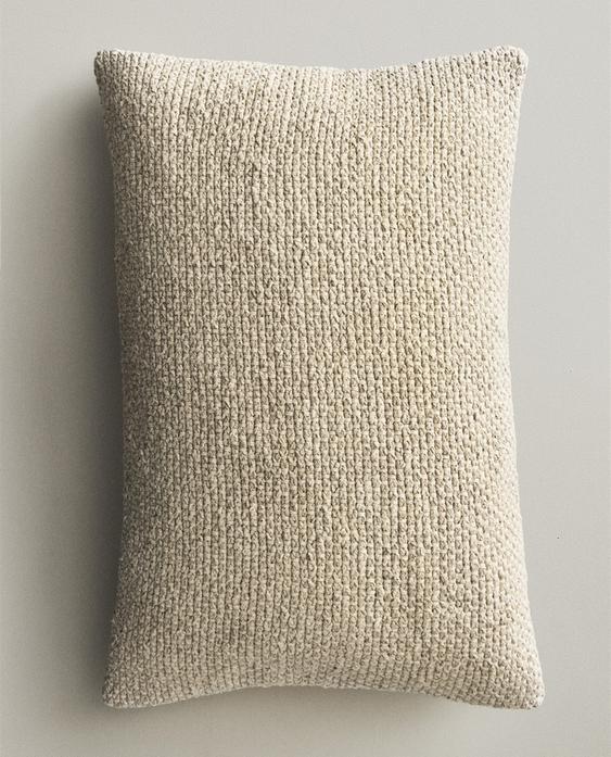 PLAITED CUSHION COVER