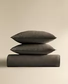 WASHED LINEN DUVET COVER (140 GXM²)