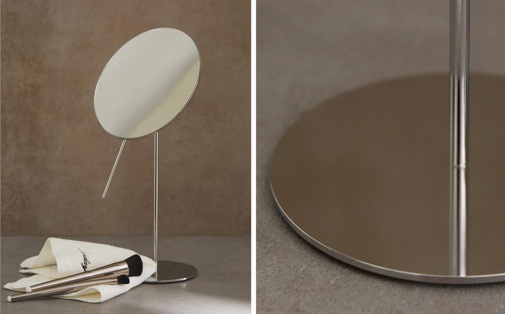 METAL MAGNIFYING MIRROR METAL MAGNIFYING MIRROR