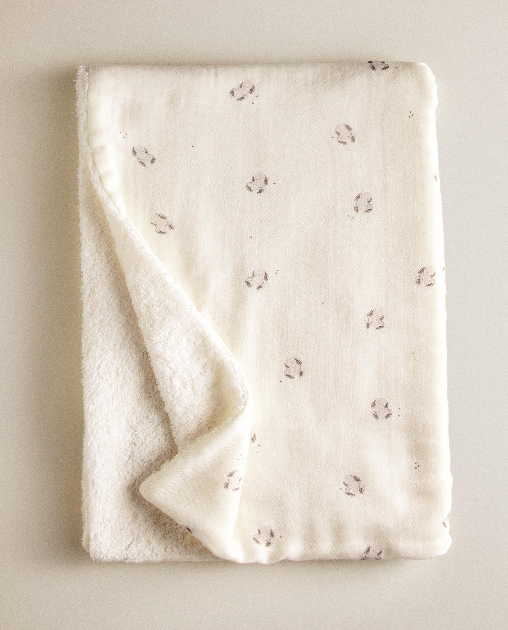 BUNNY BABY BATH TOWEL BUNNY BABY BATH TOWEL