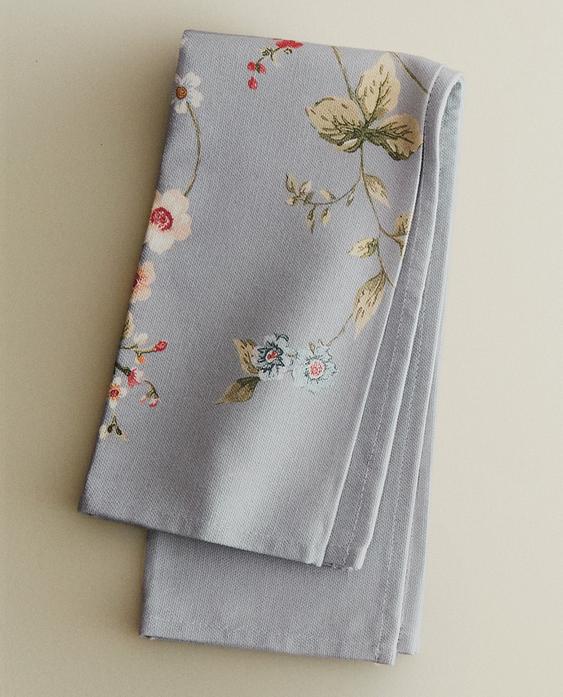 小碎花印花餐巾套装(2 件套)