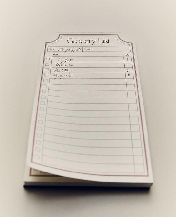 MAGNETIC SHOPPING LIST (45 SHEETS)