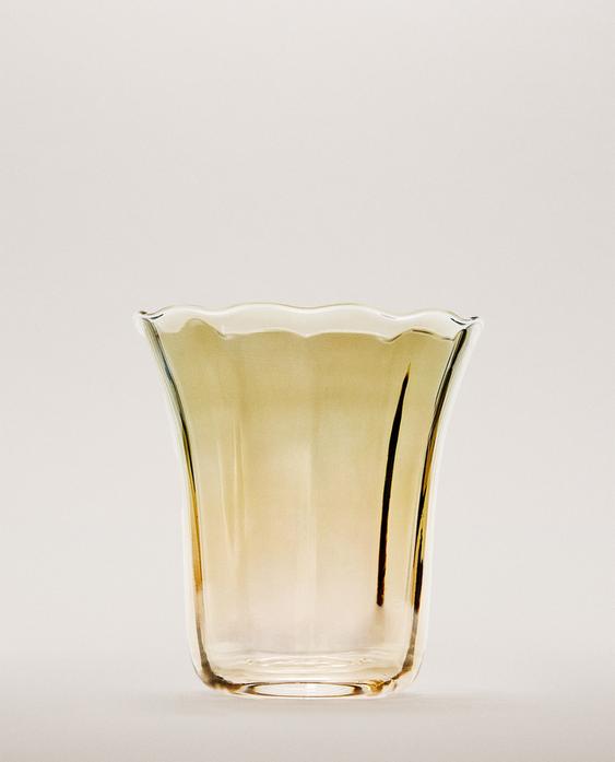 FLARED GLASS TUMBLER
