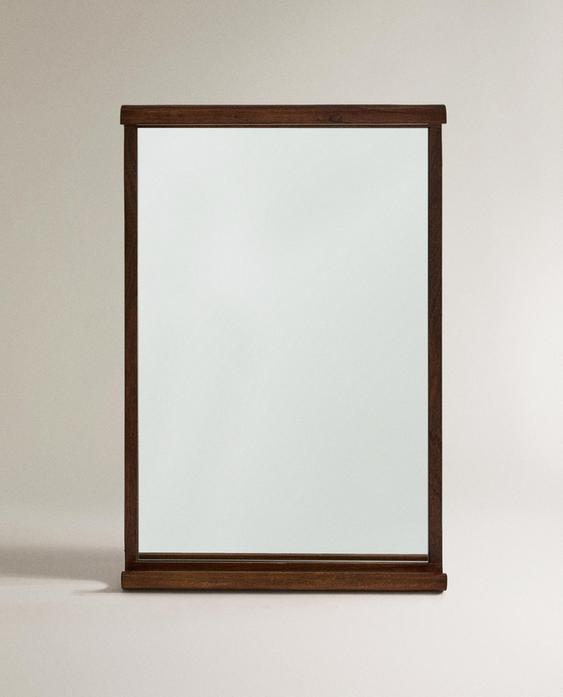 WALL MIRROR WITH CURVED FRAME