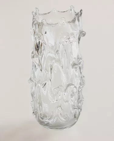 LARGE IRREGULAR DECORATIVE VASE