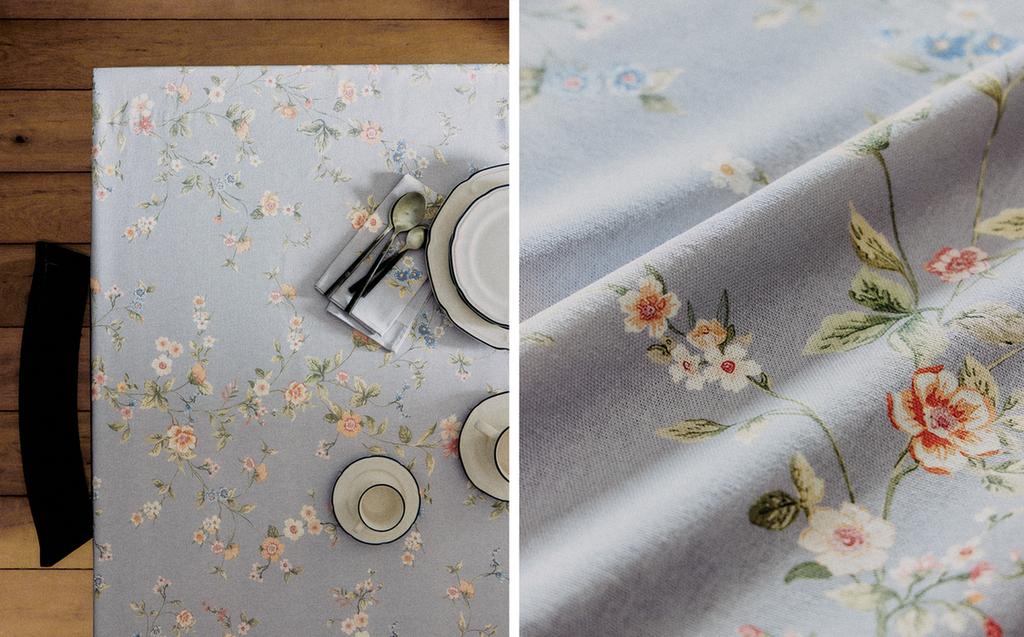 小花朵印花桌布