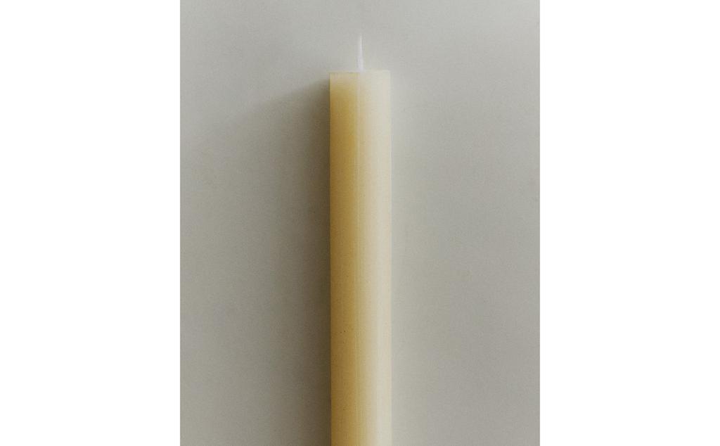 圆柱形长款装饰蜡烛套装（4 支装）