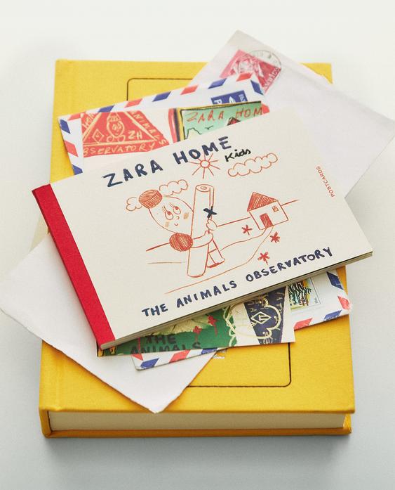 LIMONCELLA X THE ANIMALS OBSERVATORY POSTCARD NOTEBOOK