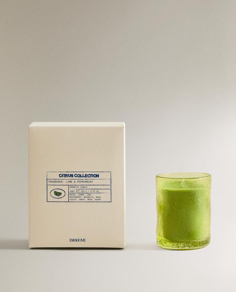 (155 G) LIME & PEPPERMINT 香氛蜡烛